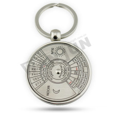 Runde Form keychain, Metall keychain, Kompass keychain